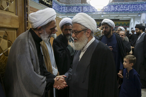 مراسم ترحیم حجت‌الاسلام والمسلمین علی طائب در قم