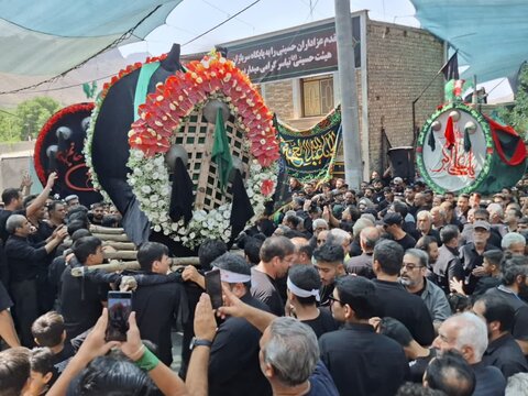 آیین سنتی  مذهبی نخل گردانی در نیاسر