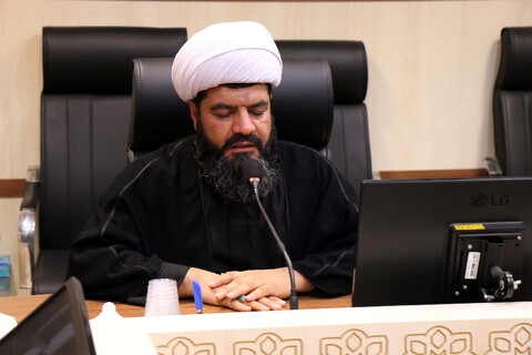 تصاویر/ نشست خبری معاون تبلیغ و امور فرهنگی حوزه‌های علمیه در سالروز دیدار طلاب و مبلغان با مقام معظم رهبری
