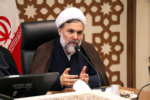 تصاویر/ نشست خبری معاون تبلیغ و امور فرهنگی حوزه‌های علمیه در سالروز دیدار طلاب و مبلغان با مقام معظم رهبری