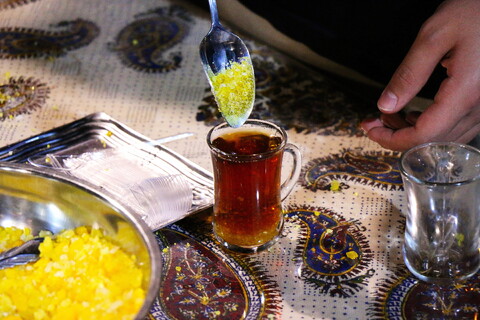 تصاویر/ شب سوم عزاداری هیئت هنر و رسانه قم