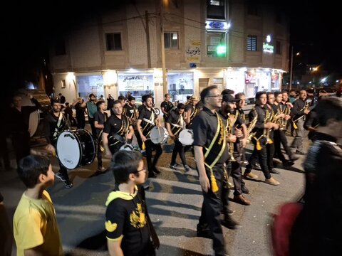 گزارش تصویری اروان نمادین اسرا و شهدای کربلادر کاشان