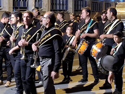 گزارش تصویری اروان نمادین اسرا و شهدای کربلادر کاشان