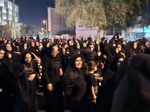 گزارش تصویری اروان نمادین اسرا و شهدای کربلادر کاشان