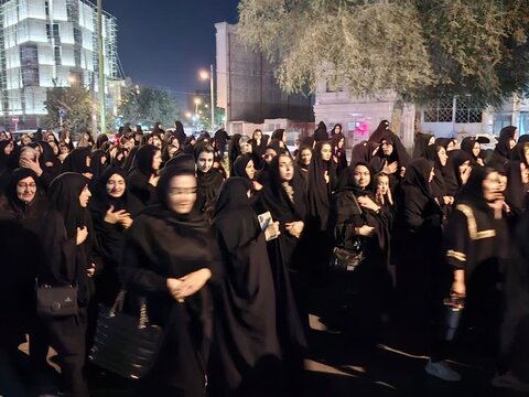 گزارش تصویری اروان نمادین اسرا و شهدای کربلادر کاشان