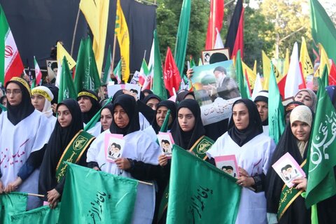 تصاویر/ اجتماع عظیم زینبیون ارومیه