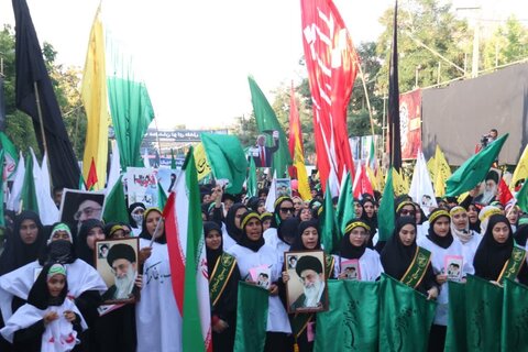 تصاویر/ اجتماع عظیم زینبیون ارومیه