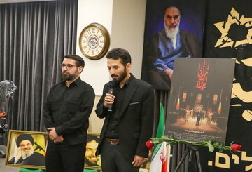 رونمایی از سرود «ایران بیدار» با حضور پدر شهید احسان قاسمی + عکس