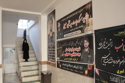 ایک شہید کی معصوم بچی کا پُرمعنی جملہ؛ "میرے بابا چونکہ بہت اچھے تھے اس لئے شہید ہو گئے اور خدا و امام حسین (ع) کے پاس چلے گئے"