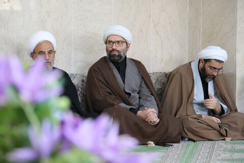 تصاویر| مراسم  عزاداری هفته شهادت امام حسین(ع) در حوزه علمیه اصفهان