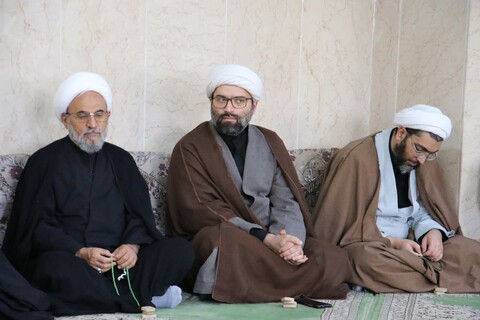 تصاویر| مراسم  عزاداری هفته شهادت امام حسین(ع) در حوزه علمیه اصفهان