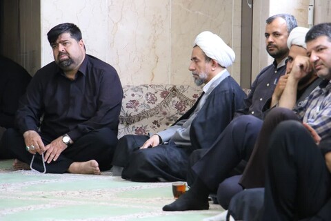 تصاویر| مراسم  عزاداری هفته شهادت امام حسین(ع) در حوزه علمیه اصفهان