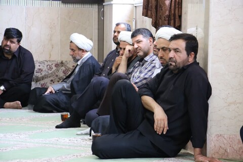 تصاویر| مراسم  عزاداری هفته شهادت امام حسین(ع) در حوزه علمیه اصفهان