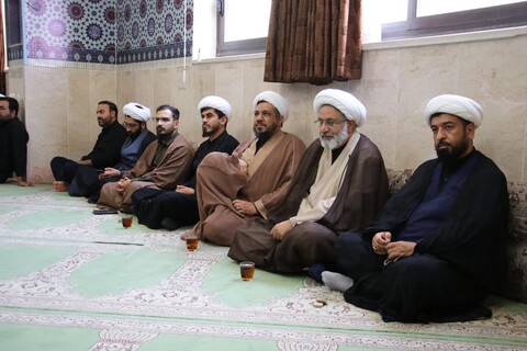 تصاویر| مراسم  عزاداری هفته شهادت امام حسین(ع) در حوزه علمیه اصفهان