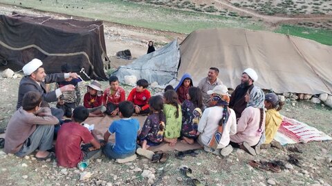 تصاویر/ “زندگی با آیه ها” در کوهرنگ: فصل نویدبخش استقبال از عشایر با حضور مبلغان دینی