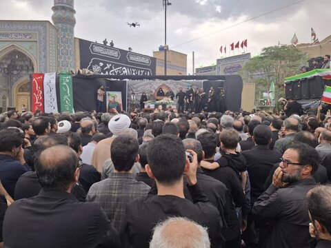 تصاویر/تشییع باشکوه پیکر شهید سرافراز وطن «میثم فتح قریب »در آران وبیدگل