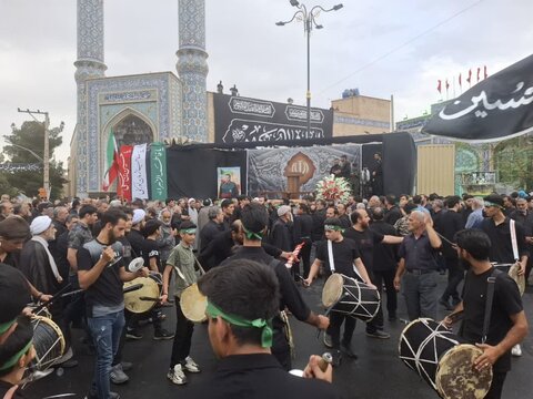 تصاویر/تشییع باشکوه پیکر شهید سرافراز وطن «میثم فتح قریب »در آران وبیدگل