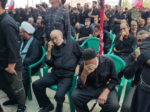 تصاویر/مراسم وداع شهید طرق القدس محمد خشاپوردرامامزاده عبدالله ابوزیدآباد