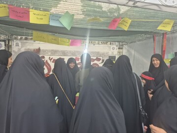 کلیپ| فعالیت مبلغین موسسه آموزش عالی ریحانة النبی(س)اراک در دهه دوم محرم