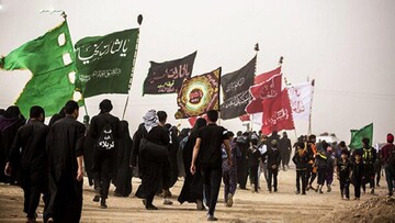 حرکت کاروان پیاده‌روی "نورالحسین(ع)" از رامهرمز تا کربلای معلی