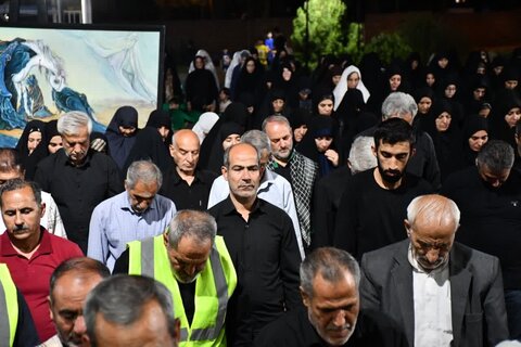 تصاویر/ مراسم دهه دوم محرم در شهرستان خوی