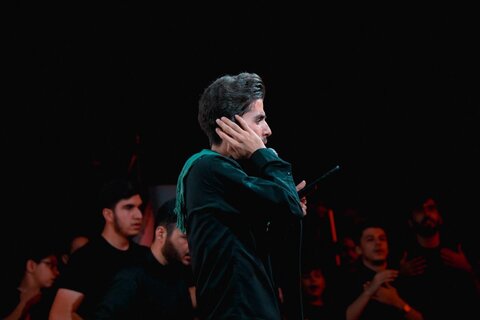 تصاویر/ مراسم دهه دوم محرم در هیئت حسین جان ارومیه