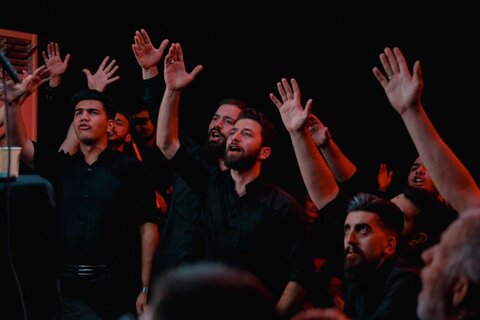 تصاویر/ مراسم دهه دوم محرم در هیئت حسین جان ارومیه