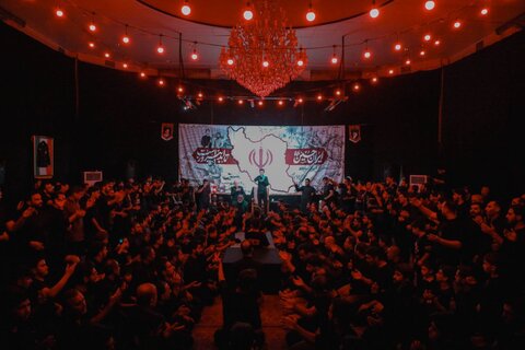 تصاویر/ مراسم دهه دوم محرم در هیئت حسین جان ارومیه