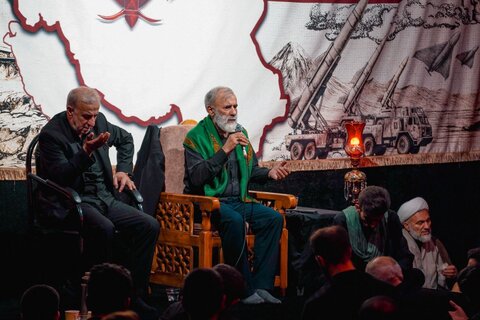 تصاویر/ مراسم دهه دوم محرم در هیئت حسین جان ارومیه