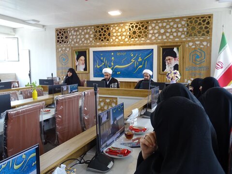 آیین معارفه سرپرست معاون فرهنگی حوزه علمیه خواهران استان اصفهان