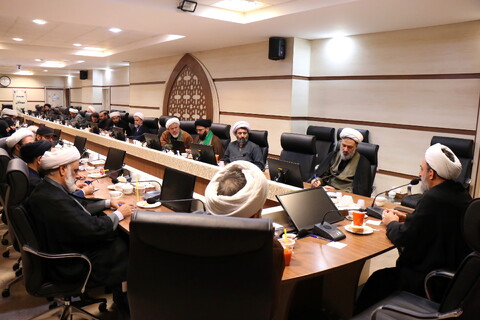 تصاویر/ تودیع و معارفه دبیر ستاد های راهبری حوزه علمیه