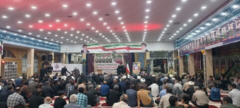 مراسم گرامیداشت شهدای اقتدار شهرستان امیدیه