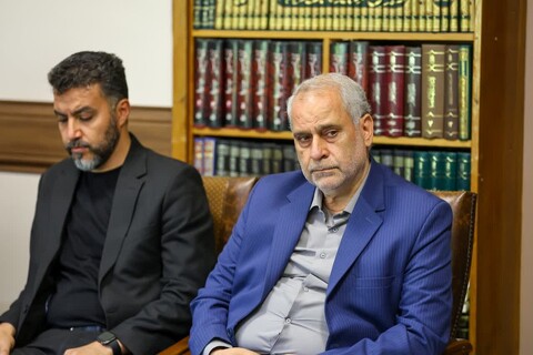 عکس | جلسه هیئت امنای بزرگترین مسجد تبریز