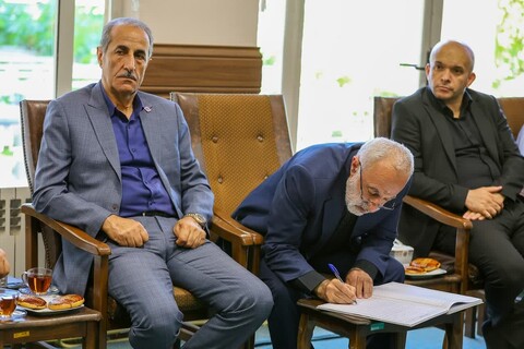 عکس | جلسه هیئت امنای بزرگترین مسجد تبریز