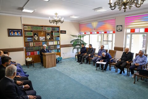 عکس | جلسه هیئت امنای بزرگترین مسجد تبریز