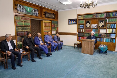 عکس | جلسه هیئت امنای بزرگترین مسجد تبریز