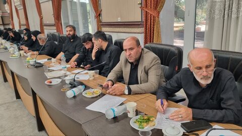 تصاویر / همایش اجرایی مدیران مواکب اربعین حسینی در  قزوین برگزارشد