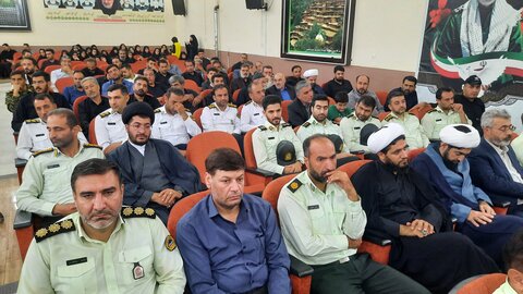 آیین گرامی‌داشت شهدای اقتدار و امنیت فراجا در چهارمحال و بختیاری