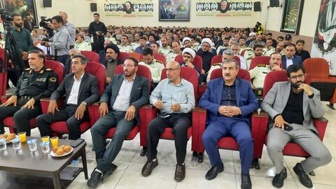 آیین گرامی‌داشت شهدای اقتدار و امنیت فراجا در چهارمحال و بختیاری