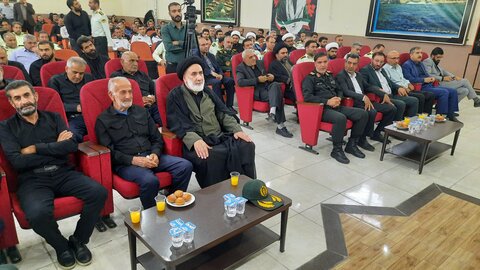 آیین گرامی‌داشت شهدای اقتدار و امنیت فراجا در چهارمحال و بختیاری