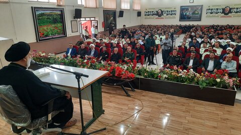 آیین گرامی‌داشت شهدای اقتدار و امنیت فراجا در چهارمحال و بختیاری