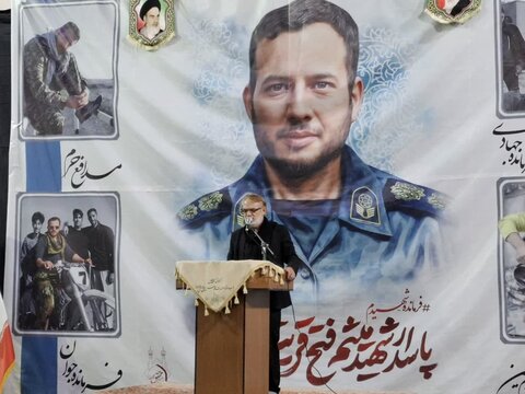 تصاویر/مراسم بزرگداشت پاسدارشهید میثم فتح قریب درآران وبیدگل