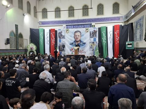 تصاویر/مراسم بزرگداشت پاسدارشهید میثم فتح قریب درآران وبیدگل