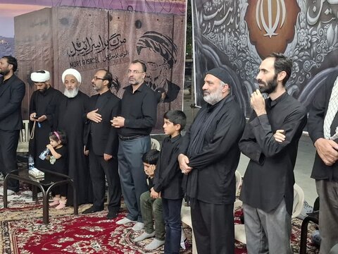 تصاویر/مراسم بزرگداشت پاسدارشهید میثم فتح قریب درآران وبیدگل