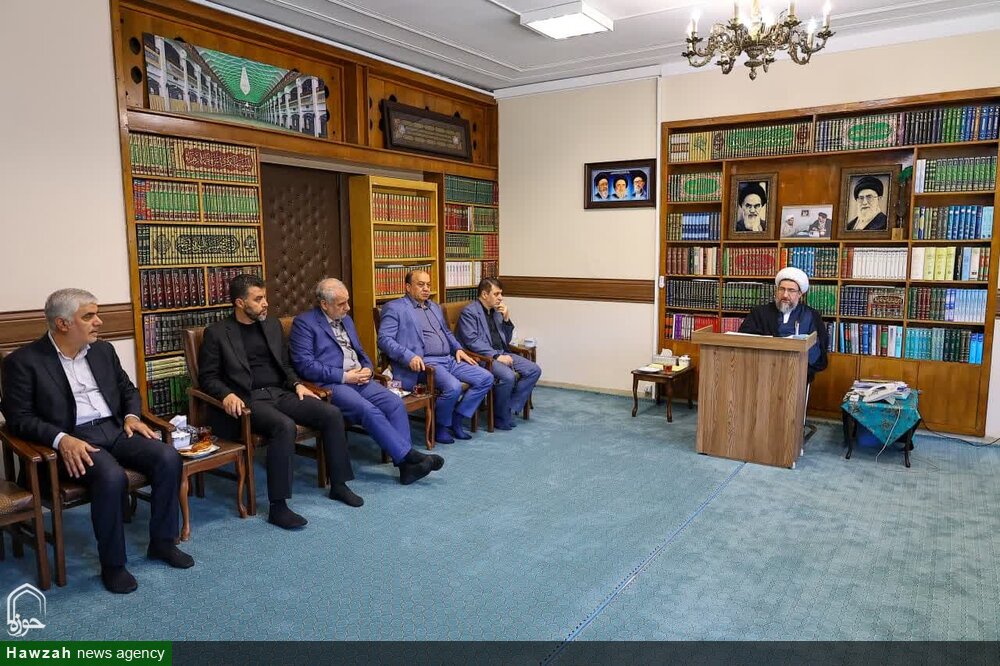 تصاویر/ جلسه هیئت امنای بزرگترین مسجد تبریز