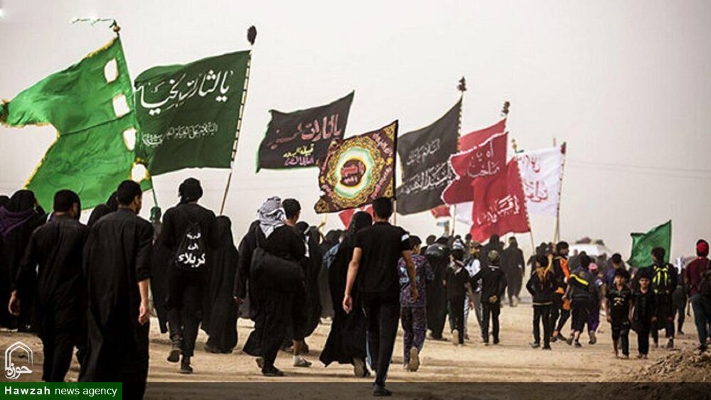 حرکت کاروان پیاده‌روی "نورالحسین(ع)" از رامهرمز تا کربلای معلی