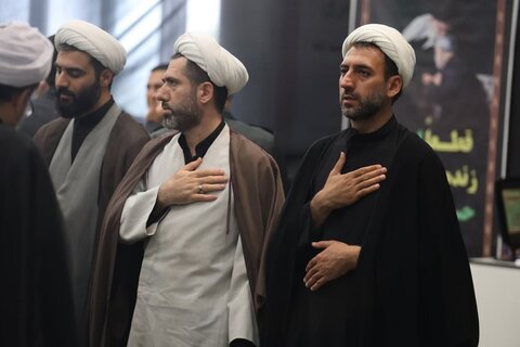 تصاویر /  مراسم گرامیداشت شهدای اقتدار و امنیت فراجا در جنگ تحمیلی رژیم صهیونی در همدان