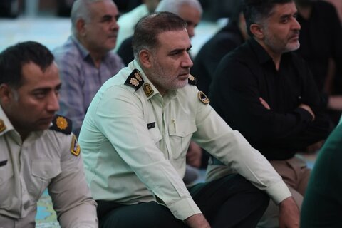 تصاویر /  مراسم گرامیداشت شهدای اقتدار و امنیت فراجا در جنگ تحمیلی رژیم صهیونی در همدان
