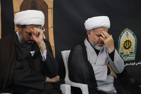 تصاویر /  مراسم گرامیداشت شهدای اقتدار و امنیت فراجا در جنگ تحمیلی رژیم صهیونی در همدان