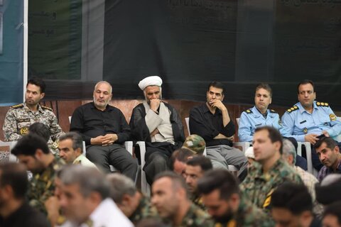 تصاویر /  مراسم گرامیداشت شهدای اقتدار و امنیت فراجا در جنگ تحمیلی رژیم صهیونی در همدان